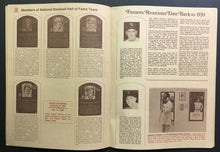 Load image into Gallery viewer, 1977 Wrigley Field Baseball Program Chicago Cubs Old Timers vs Hall Of Famers