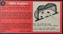 Load image into Gallery viewer, 1964-65 Vintage Detroit Red Wings Parker MacDonald Topps Tallboy NHL Hockey Card