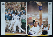 Load image into Gallery viewer, 1993 Joe Carter Autographed World Series Toronto Blue Jays Program Signed MLB