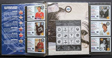 Load image into Gallery viewer, 2001-02 Canada Post Stamp Set + Cards NHL Hockey Vintage Original