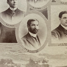 Load image into Gallery viewer, 1898 Rare Historic Cabinet Photo Montreal Football Club Honouring 1st 30 Years