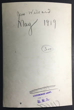 Load image into Gallery viewer, 1919 Jess Willard Heavyweight World Champion NEA Press Photo Boxing Dempsey