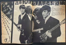 Load image into Gallery viewer, 1964 No 1 The Beatles Around The World Magazine Vintage Fab 4 Lennon McCartney