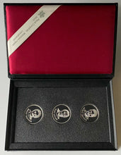 Load image into Gallery viewer, 1997 NHL Hockey Hall of Fame Induction Sterling Silver Coin Box Set (3) Lemieux