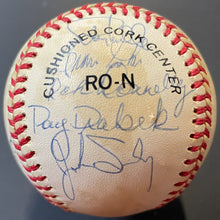 Load image into Gallery viewer, 1986 Pittsburgh Pirates Team Signed Baseball x18 Autographed Barry Bonds MLB LOA