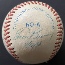Load image into Gallery viewer, MLB Perfect Game Pitchers Multi Signed American League Baseball x7 Autos JSA LOA