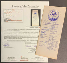 Load image into Gallery viewer, 1983 MLB All Star Game Multi Signed Info Guide JSA Joe DiMaggio Feeney + More