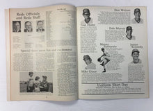 Load image into Gallery viewer, 1978 Cincinnati Reds MLB Baseball Program Vs Philadelphia Pete Rose Big Red