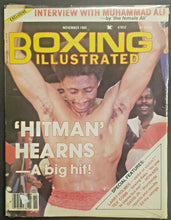 Load image into Gallery viewer, November 1980 Vintage Boxing Illustrated Magazine Thomas Hearns on Cover New