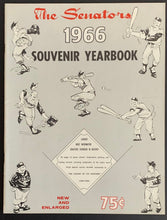 Load image into Gallery viewer, 1966 Washington Senators MLB Baseball Yearbook Vintage Year Book