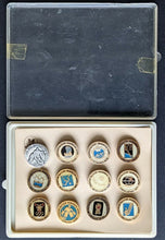 Load image into Gallery viewer, 1971 Issue Russian Hockey World Ice Hockey Championships Commemorative Pin Set
