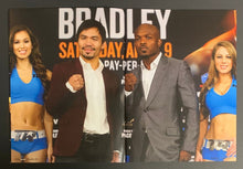 Load image into Gallery viewer, 2016 Welterweight Championship Boxing Program + Ticket Pacquiao vs Bradley