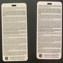 Load image into Gallery viewer, 2018 New Orleans Saints Proof Tickets NFL Football Mercedes-Benz Superdome Brees