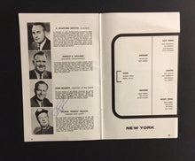 Load image into Gallery viewer, 1964 Carl Brewer + Red Kelly Two Side Autographed Hockey Pro Record Sheet NHL