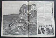 Load image into Gallery viewer, 1982 Maple Leaf Gardens 50th Anniversary NHL Program Toronto Leafs Winnipeg Jets
