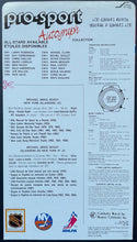 Load image into Gallery viewer, c 1980s Pro-Sport Facsimile Autograph Quartz Watch Backing Cards NHL Hockey VTG