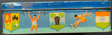 Load image into Gallery viewer, 1954 British Empire Games Macfarlane Biscuit Tin Miracle Mile Vancouver Vintage