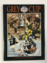 Load image into Gallery viewer, Vintage 1999 Grey Cup Program British Columbia Hamilton Vs Calgary CFL Football