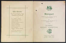 Load image into Gallery viewer, 1924 1st Winter Olympics Hockey Team Collection Canada Gold Very Rare Set LOA