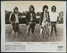Load image into Gallery viewer, 1979 Type 1 Original Studio Photo Rock Band Led Zeppelin Knebworth Jimmy Page