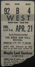 Load image into Gallery viewer, 1972 Rock N Roll Revival Concert Ticket Maple Leaf Gardens Toronto Many Acts