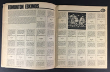 Load image into Gallery viewer, 1971 CFL Football Picture Album 9 Teams Eskimos Argos Tiger Cats Alouettes ++