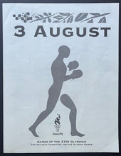 Load image into Gallery viewer, 1996 Leroy Neiman Autographed Signed Day 16 Program Atlanta Summer Olympics JSA