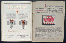 Load image into Gallery viewer, 1929 Indy 500 Unscored Program Ray Keetch Indianapolis Motor Speedway Racing VTG