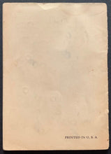 Load image into Gallery viewer, 1934 Baseball How To Play The Infield Booklet MLB Vintage Babe Ruth Quaker Oats