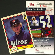 Load image into Gallery viewer, 1982 Donruss Joe Niekro Signed Baseball Card Authentic Autograph Astros JSA