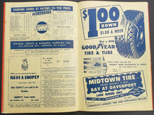 Load image into Gallery viewer, 1955 Maple Leaf Gardens Program Montreal Canadiens vs Toronto NHL Hockey Lumley