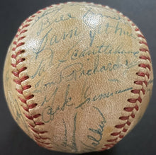 Load image into Gallery viewer, 1958 I.L. Spalding Toronto Maple Leaf Team Signed x23 Autographed Baseball