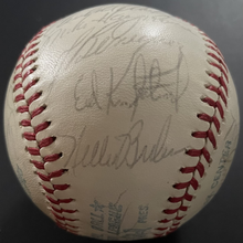 Load image into Gallery viewer, 1977 Texas Rangers Team Signed Autographed American League Baseball x25 Ellis
