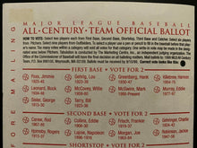 Load image into Gallery viewer, 1954 Signed MLB New York Giants Bill Terry Hall Fame Plaque Postcard Autographed