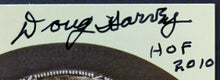 Load image into Gallery viewer, Signed Autographed Harold Doug Harvey Hall Of Fame Postcard Baseball MLB JSA VTG