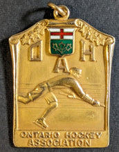 Load image into Gallery viewer, 1935 Ontario Hockey Association Senior A Championship 10k Gold Medal OHA VTG