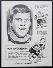 Load image into Gallery viewer, 1969 Full Set of 30 St. Louis Blues Promotional Prints Falstaff Beer NHL VTG