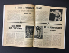 Load image into Gallery viewer, 1951 Sport Magazine March Issue Original Art Whats Happening In Hockey NHL MLB