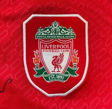 Load image into Gallery viewer, 2004-05 Premier League Liverpool Team Signed Autographed Soccer Jersey LOA