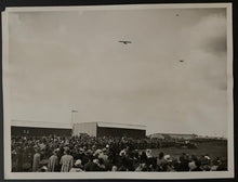 Load image into Gallery viewer, 1929 Charles Lindbergh Aviator Photo Belgium Flight Historical Photograph