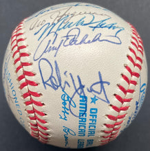 Load image into Gallery viewer, 1986 Milwaukee Brewers Team Signed Baseball Autographed x24 MLB Vintage HOF