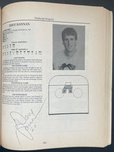 Load image into Gallery viewer, 1987/88 Autographed Signed Hockey Scouting Report Lemieux Coffey NHL JSA COA