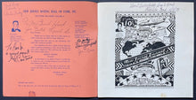 Load image into Gallery viewer, Autographed New Jersey Boxing Hall of Fame 10th Anniversary Program Signed VTG