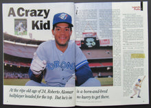 Load image into Gallery viewer, 1992 Legends Sports Memorabilia Autographed Cover Roberto Alomar Baseball JSA