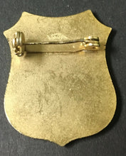 Load image into Gallery viewer, Vintage 1980 Grey Cup CFL Football Press Pin Media Hamilton vs Edmonton Eskimos