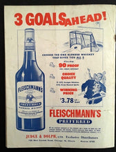 Load image into Gallery viewer, 1949 Chicago Stadium Hockey Program New York Rangers vs Chicago Blackhawks NHL