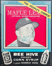 Load image into Gallery viewer, Toronto Maple Leafs Detroit Tigers Program International League Major League VTG