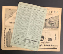 Load image into Gallery viewer, 1936 Stanley Cup Finals NHL Hockey Program Game 3 Toronto Maple Leafs Red Wings