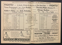 Load image into Gallery viewer, 1935 Chicago Stadium St. Louis Eagles Only Season Hockey Program vs Blackhawks