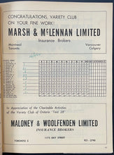 Load image into Gallery viewer, 1962 Jackie Robinson Autographed Program Toronto International League Baseball